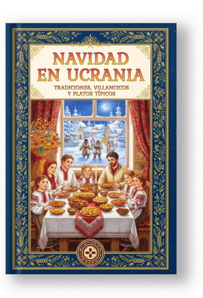 Christmas in Ukraine — Spanish edition cover