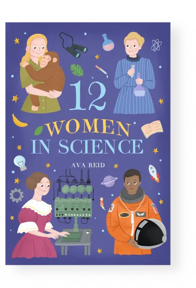 12 Women in Science — English edition cover
